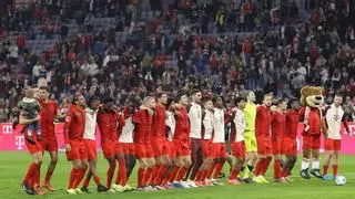 El Bayern golea, pero Pavlovic podría ser baja contra el Barça