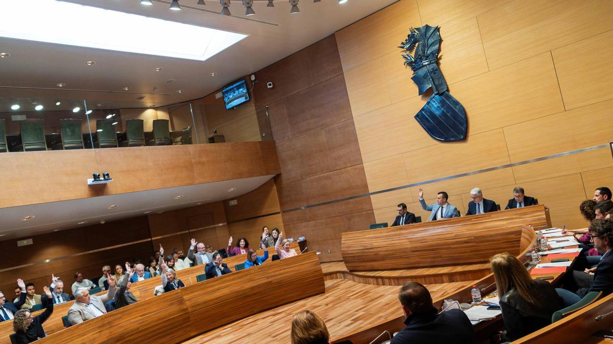 Pleno de este miércoles.