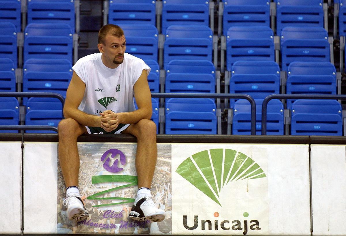 Zan Tabak llegó al Unicaja en 2004.