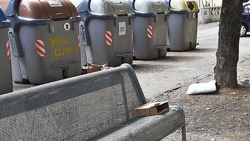 Zones descuidades al barri de Sant Narcís