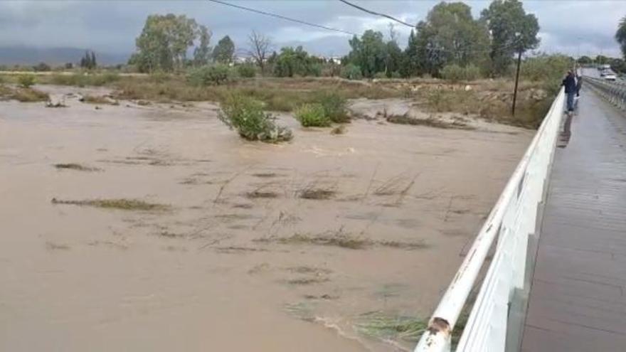 Gota fría: Desbordado el río Palancia