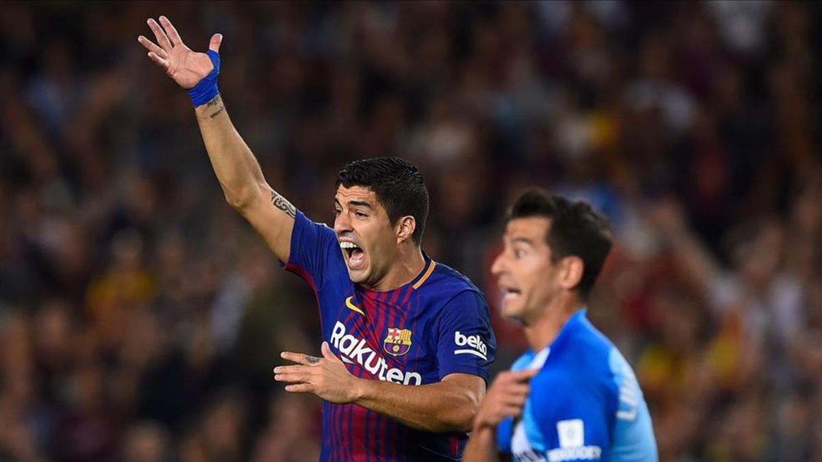 Luis Suárez, jugador del Barcelona