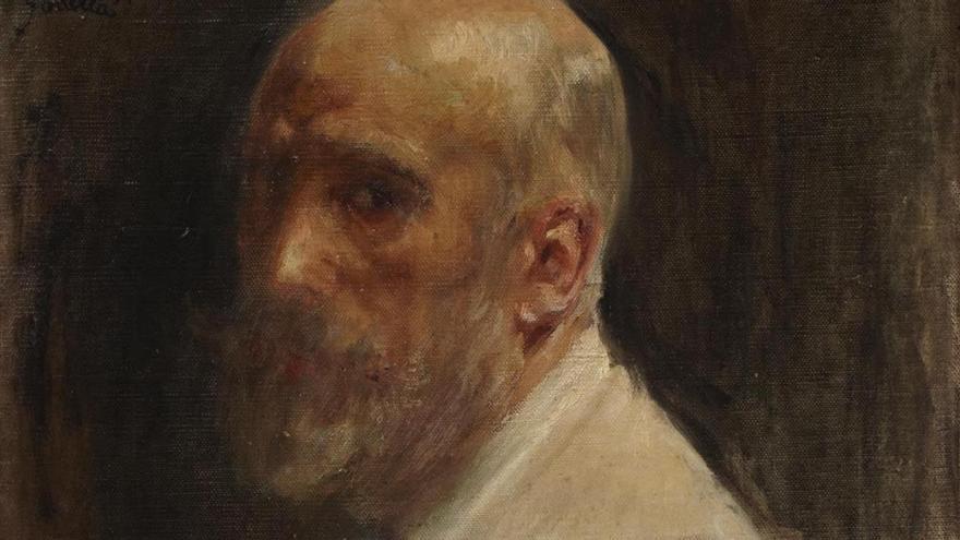 Ignacio Pinazo. Autorretrato, 1910.