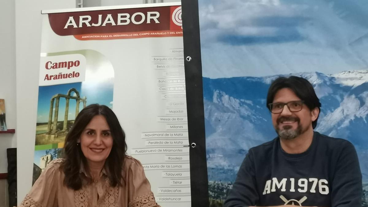 Dirigentes de la asociación Arjabor, durante la asamblea celebrada, recientemente.