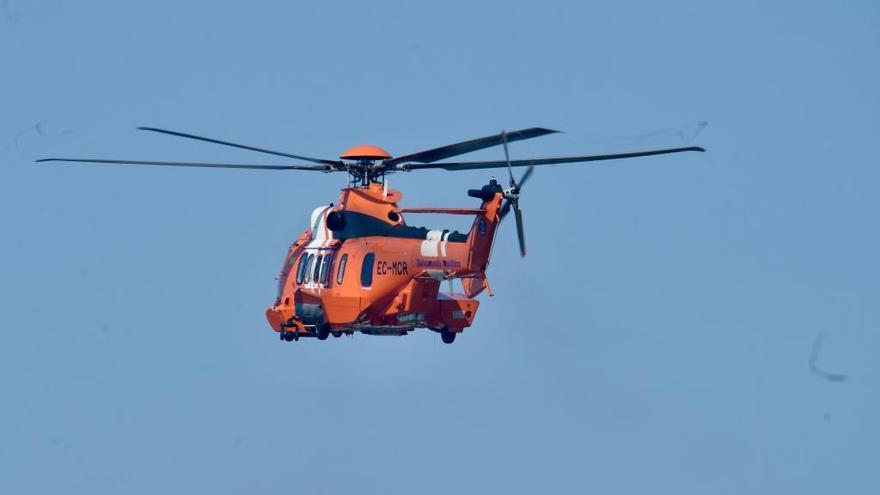 Helicóptero Helimer I de Salvamento Marítimo.