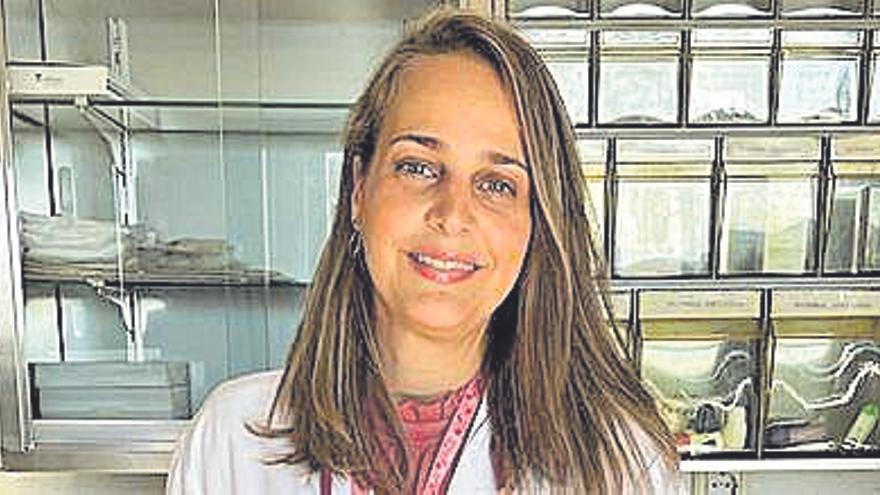 La especialista en Alergología del hospital Reina Sofía Berta Ruiz.