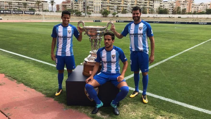 Los capitanes presentan el Trofeo Costa del Sol