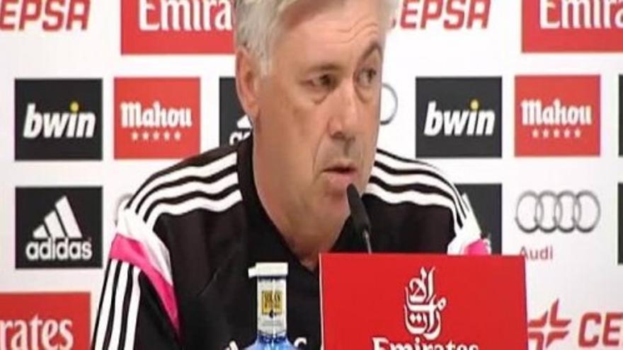 Ancelotti: &quot;Necesitamos el mejor equipo y el mejor partido&quot;