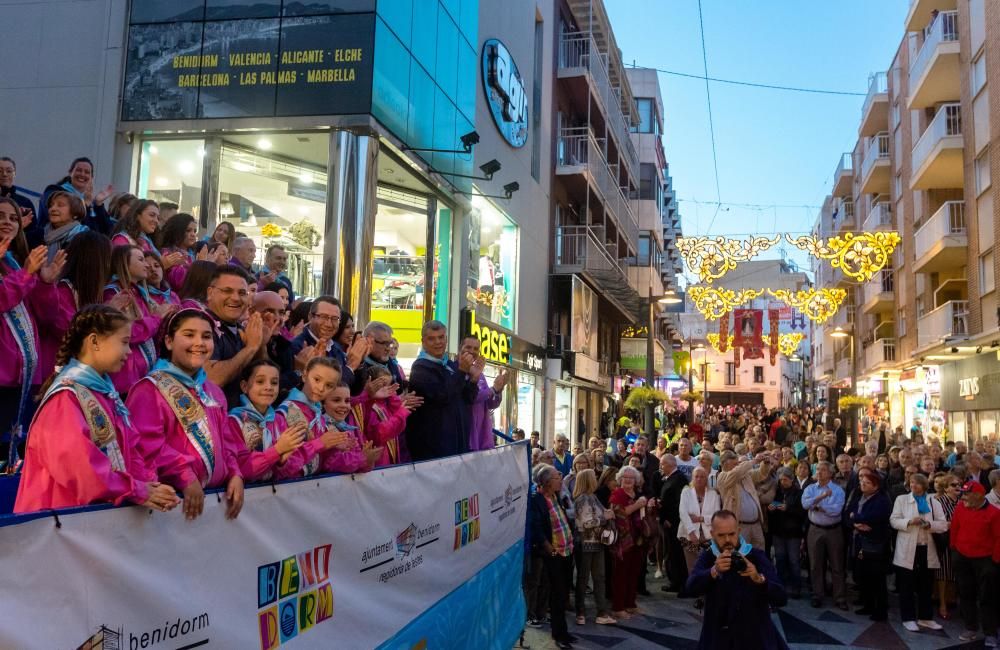 Benidorm inaugura la iluminación y el Porrat