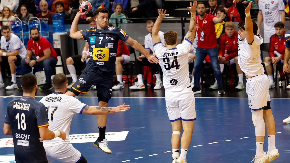 Jan Gurri marcó cuatro goles contra los eslovacos