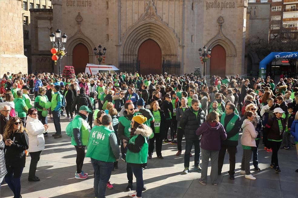 Carrera contra el cáncer