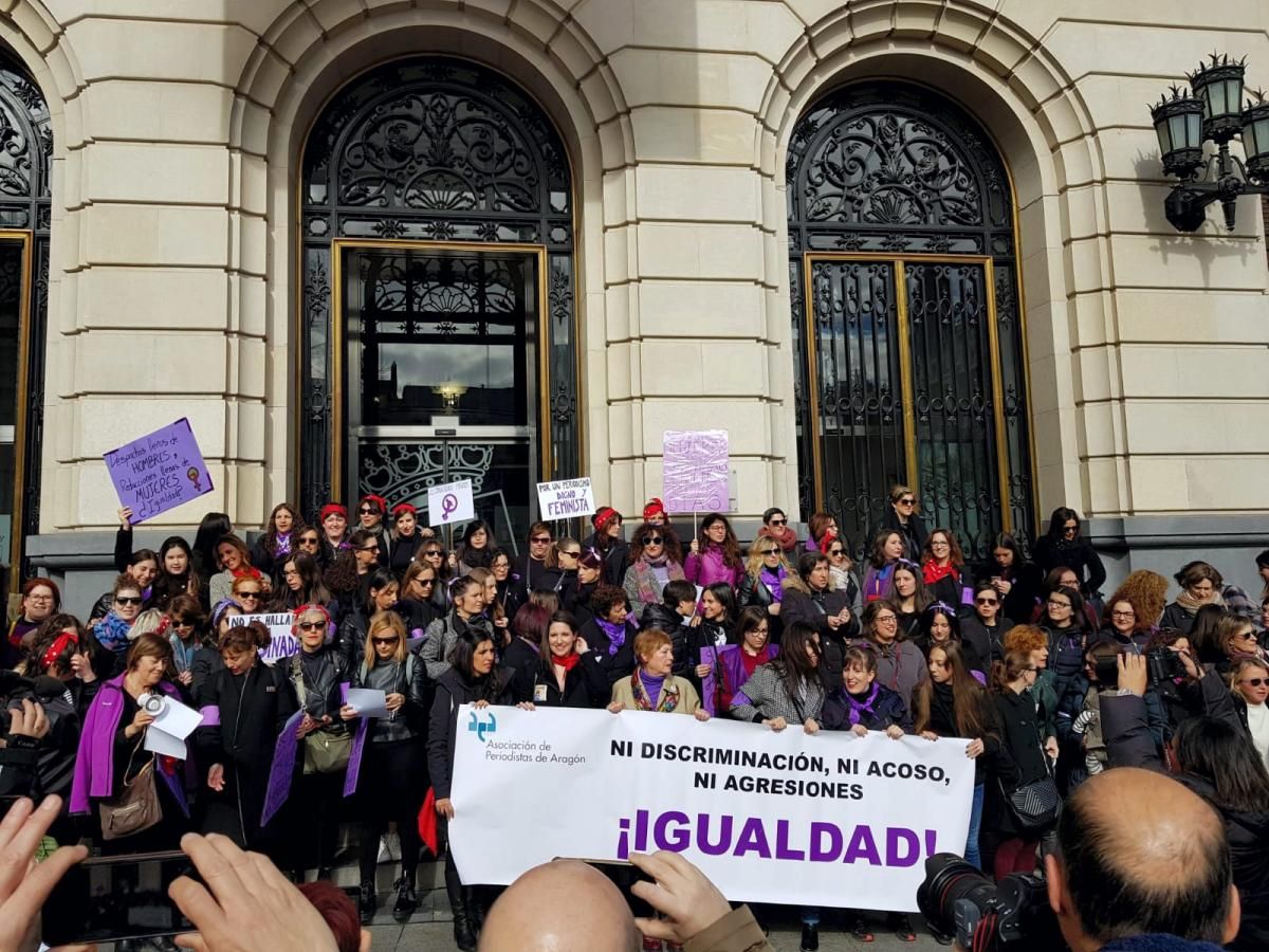 Concentraciones por el 8-M en Zaragoza