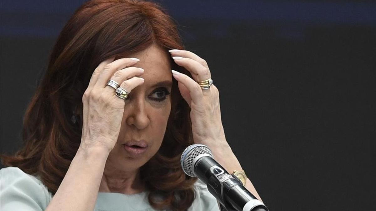 La expresidenta argentina, Cristina Fernández de Kirchner.