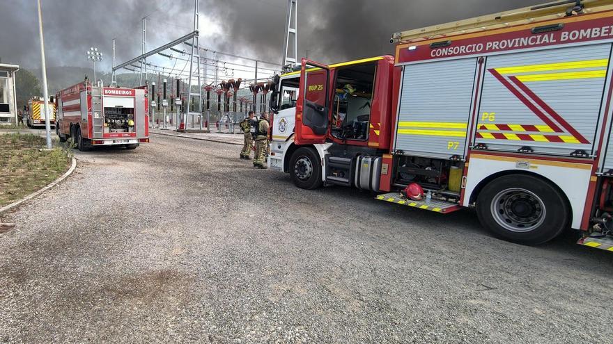 Un incendio daña la subestación eléctrica de Tivo, en Caldas