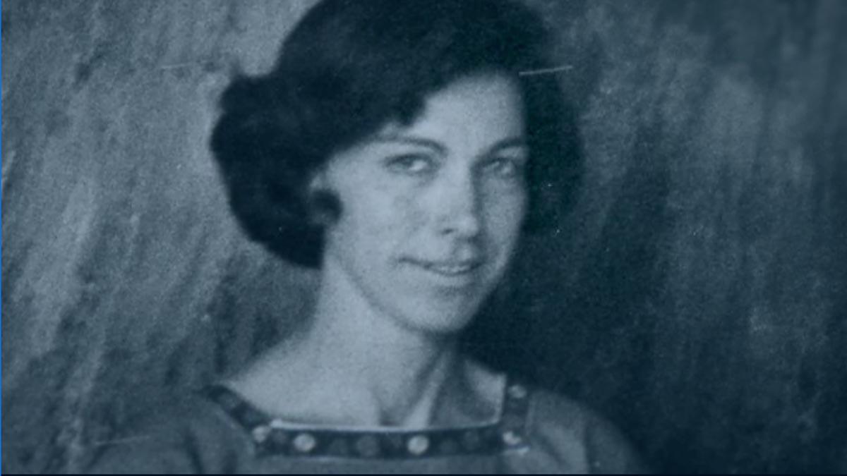 Captura de pantalla de una película sobre una poeta Alcira Soust
