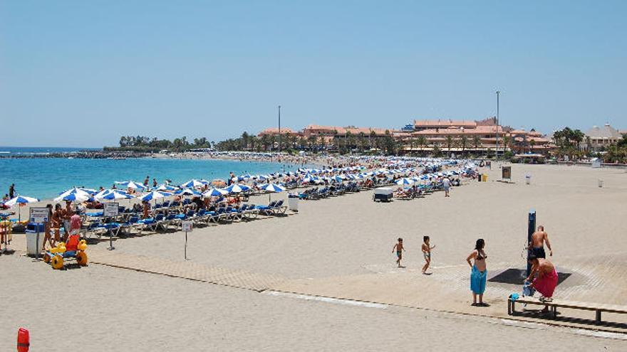 Playa de Arona (Tenerife).