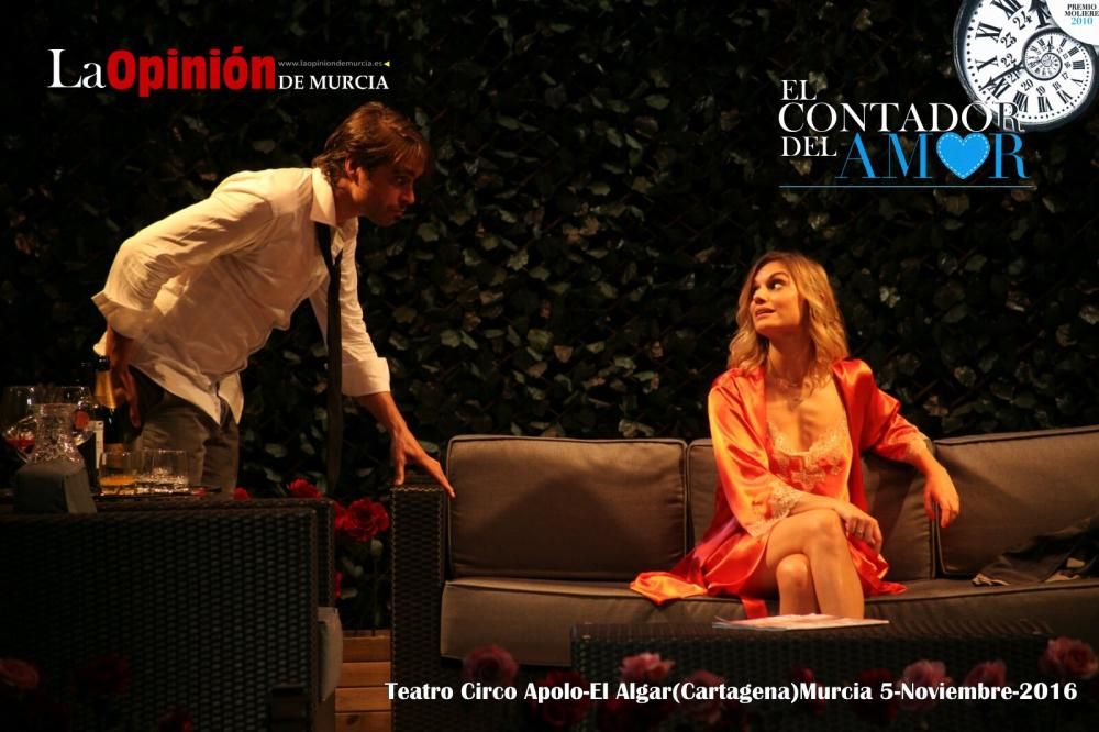 Obra de teatro "El contador del amor" en el Teatro