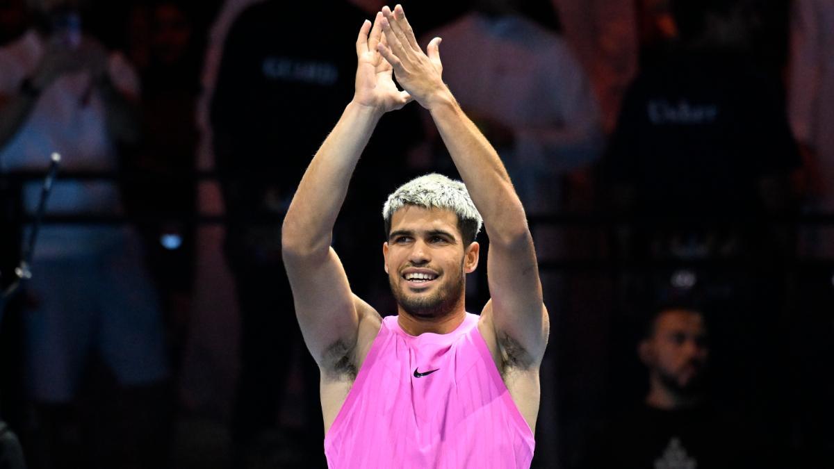 Alcaraz ya conoce a su rival en segunda ronda del Masters 1000 de París 2025