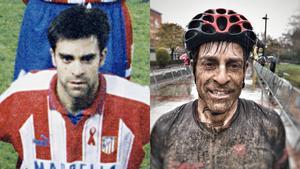 Roberto Solozábal, exjugador del Atlético de Madrid, cambió el fútbol por la bicicleta y los Ironman