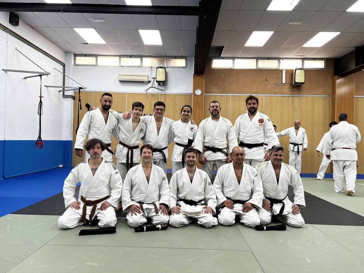 Imagen de la delegación ibicenca desplazada a Mallorca