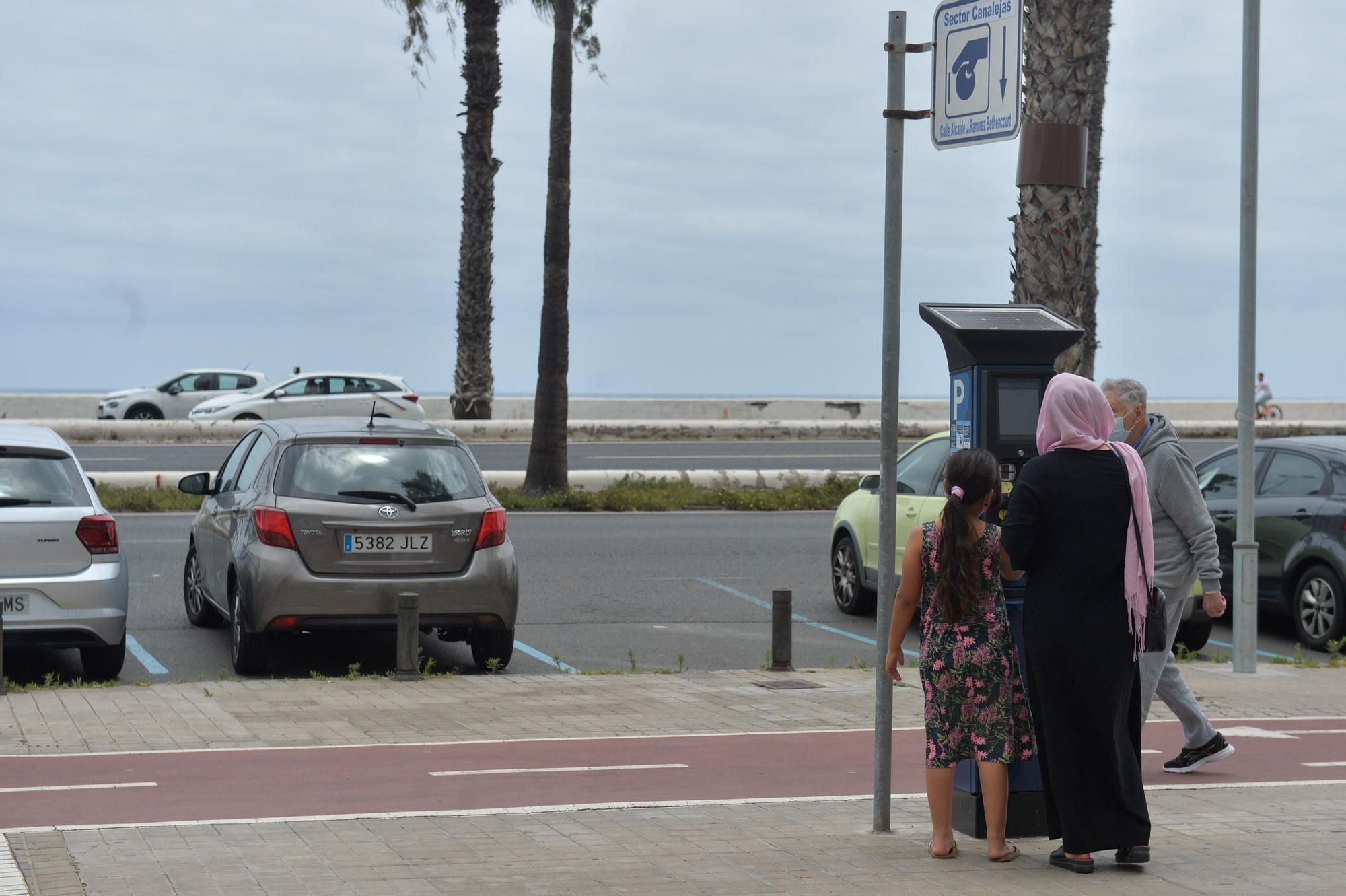 La zona azul regresa a la Avenida Marítima