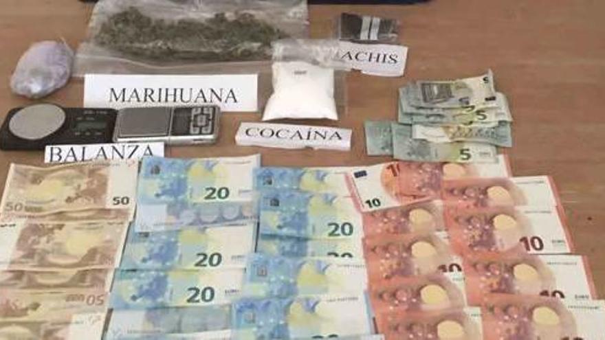 4 detenidos por tráfico de drogas en 2 operaciones en Alicante y San Vicente