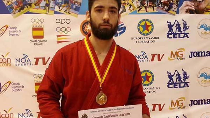 El grupista Luis Menéndez disputará el Campeonato de Europa de sambo