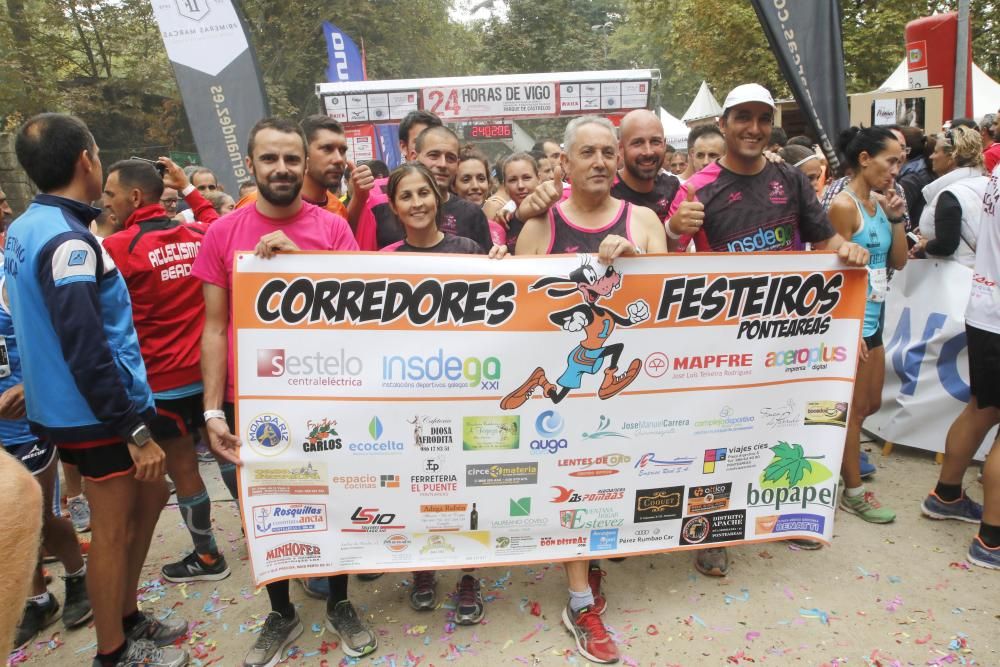 La maratoniana prueba de Castrelos llega a su fin tras 24 horas.