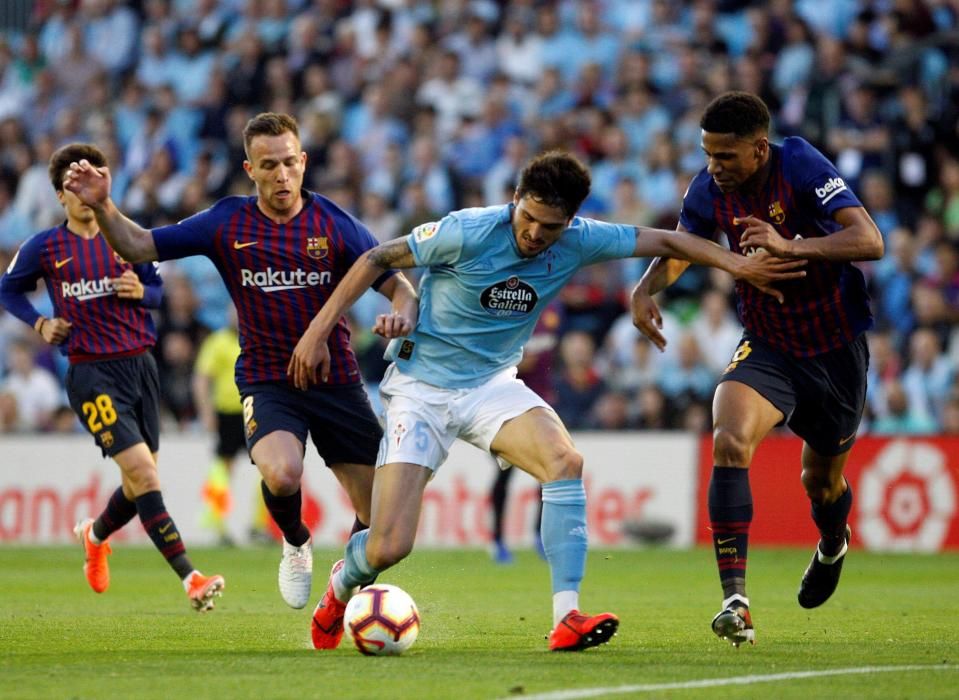 Las imágenes del Celta - Barcelona.