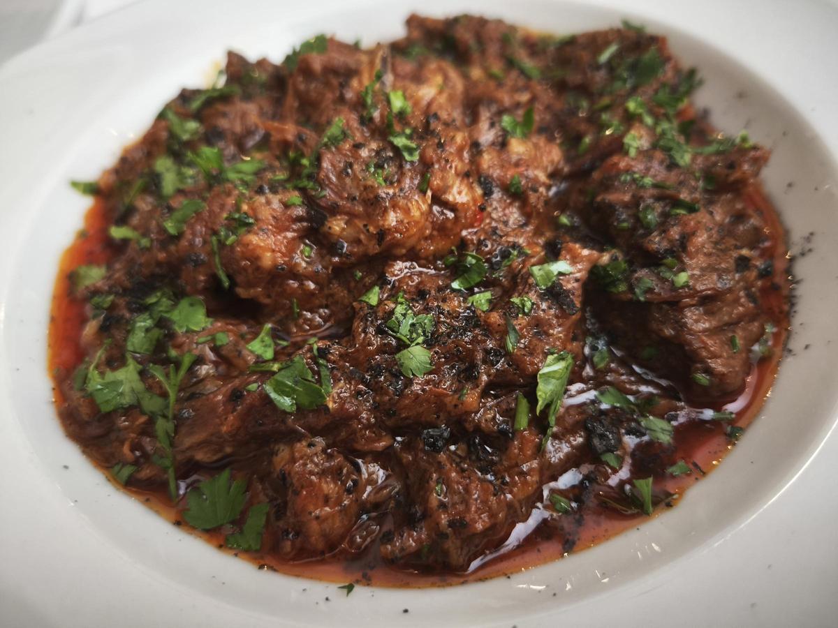 Carne de cabra.