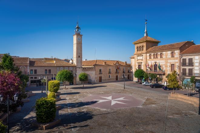 Plaza Mayor de Consuegra (Toledo)