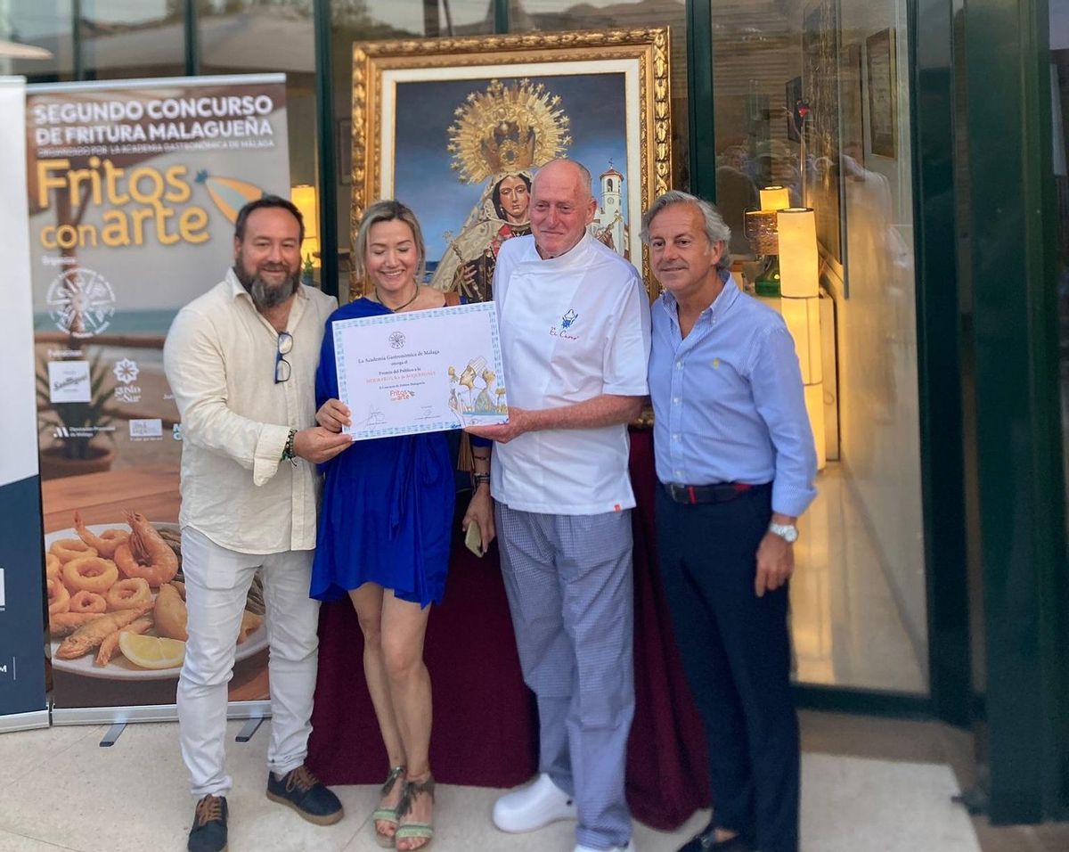 El restaurante El Choco, de Fuengirola, ha obtenido el Premio del Jurado Popular a la Mejor Fritura de Boquerones.