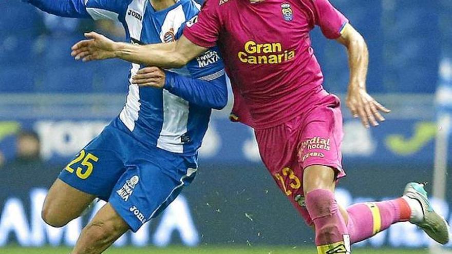 El dinamisme ofensiu de l&#039;Espanyol ensorra el mur defensiu de Las Palmas