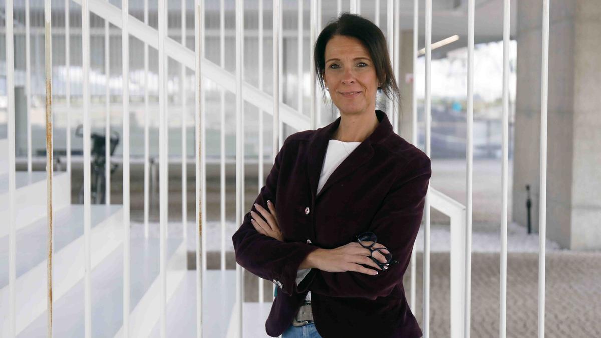 Mariela Checa Caruana, decana del Colegio de la Psicología de Andalucía Oriental en la Facultad de Psicología de la UMA