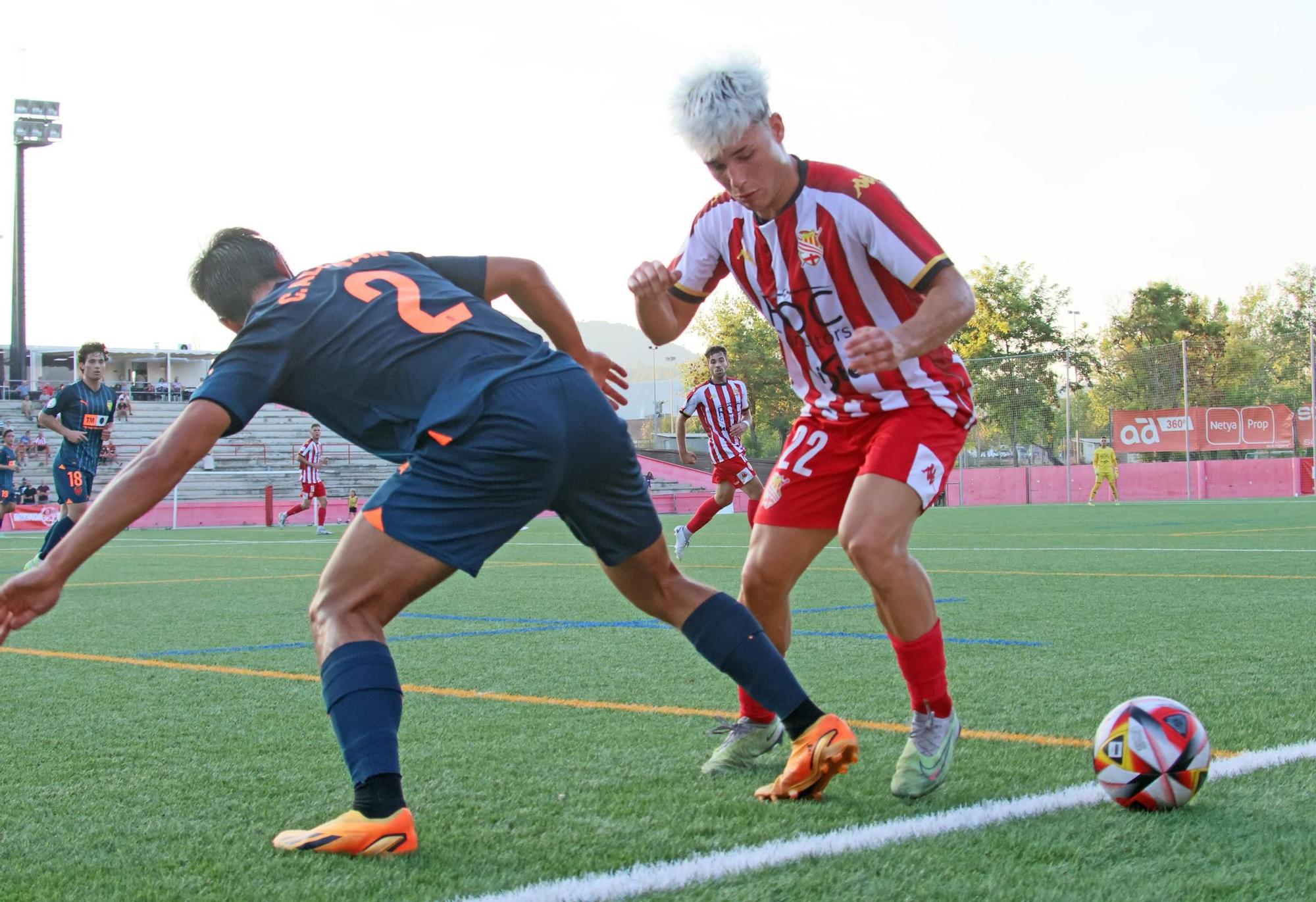 Imatges del CE Manresa - València Mestalla