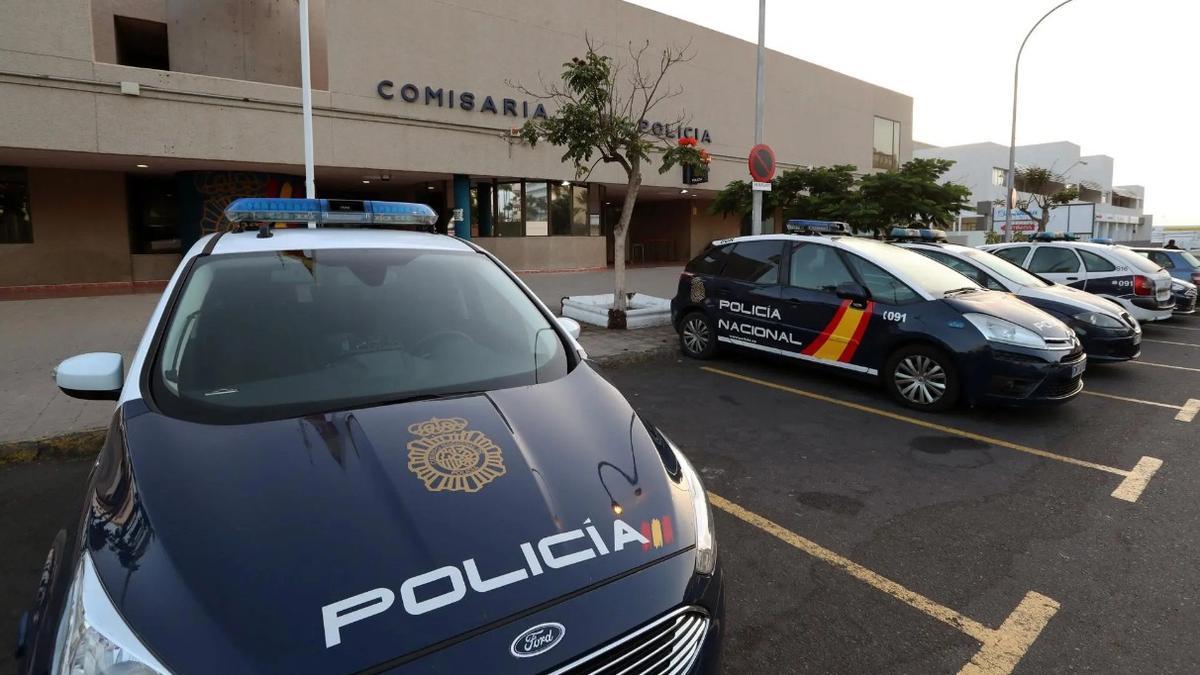 Exterior de la comisaría de Policía Nacional en Maspalomas