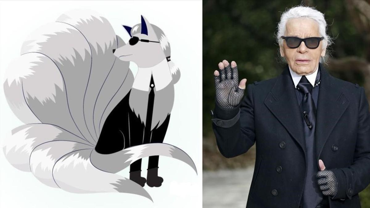 Karl Lagerfeld, Victoria Beckham y Cara Delenvigne se convierten en pokémons