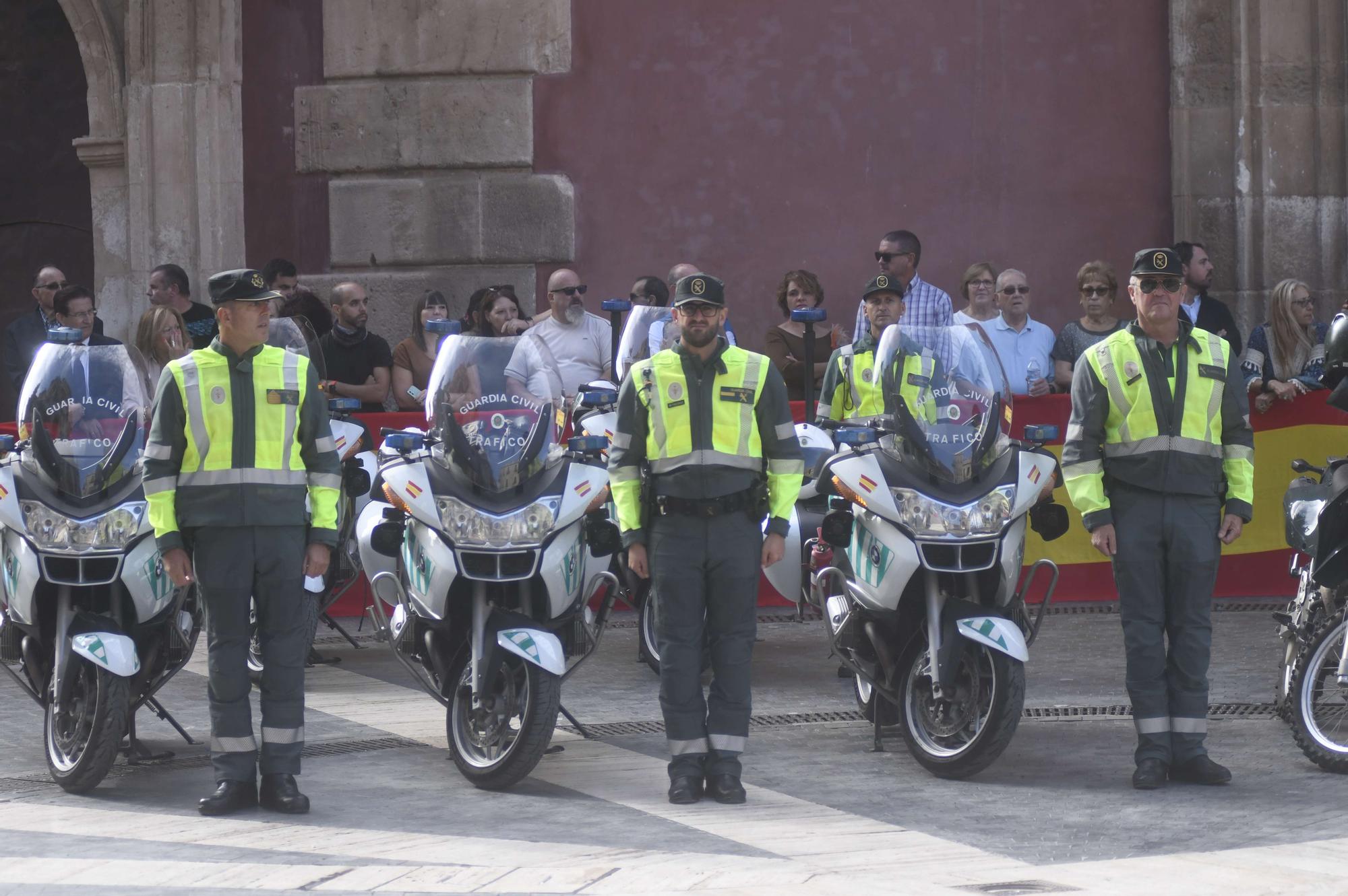 Acto institucional de la Guardia Civil en Murcia por el día de su Patrona