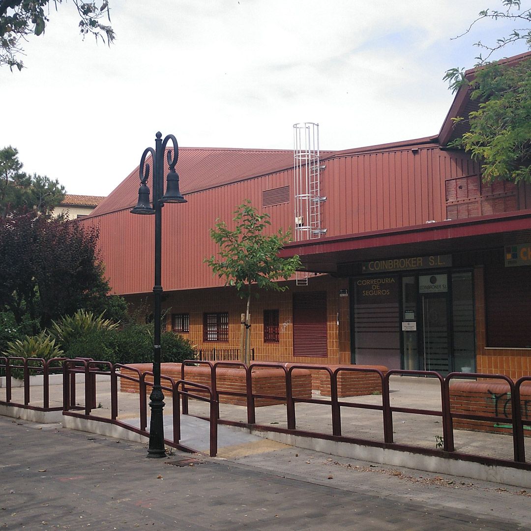 Exterior del mercado municipal de Aldaia.