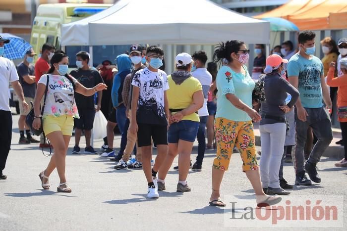 Totana protesta ante su vuelta a la fase 1