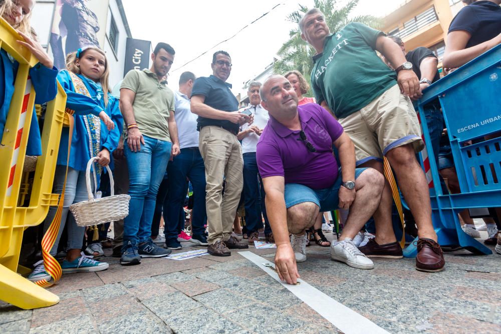 Benidorm celebra el maratón del euro para recaudar fondos para sus Fiestas Patronales