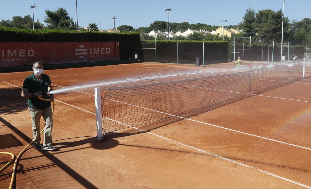 El tenis valenciano retoma la actividad en la Fase