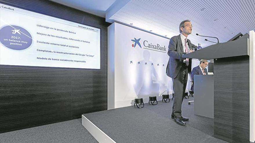 Caixabank obtuvo un beneficio récord de 1.684 millones