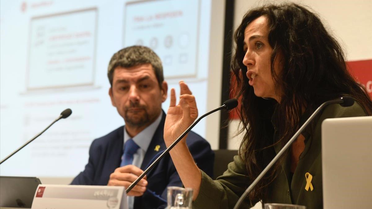 zentauroepp50227357 barcelona 04 10 2019   econom a   m nica roca y joan canadel191004131348