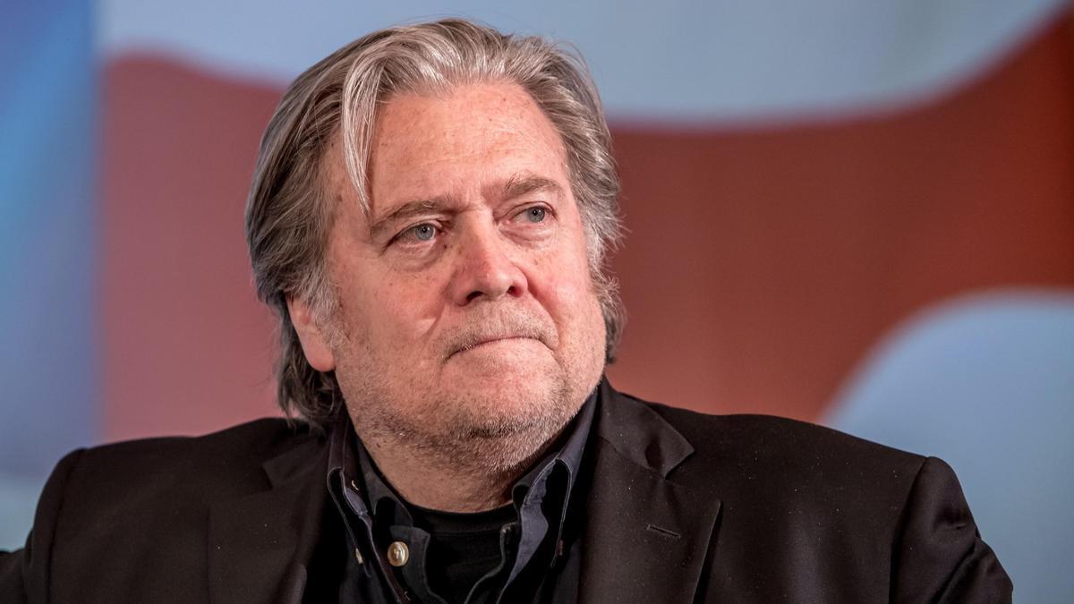 El estratega y consejero político de Donald Trump Steve Bannon.