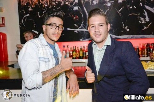 Concierto de Miguel Saez y Mario Mendes en discoteca KMurcia