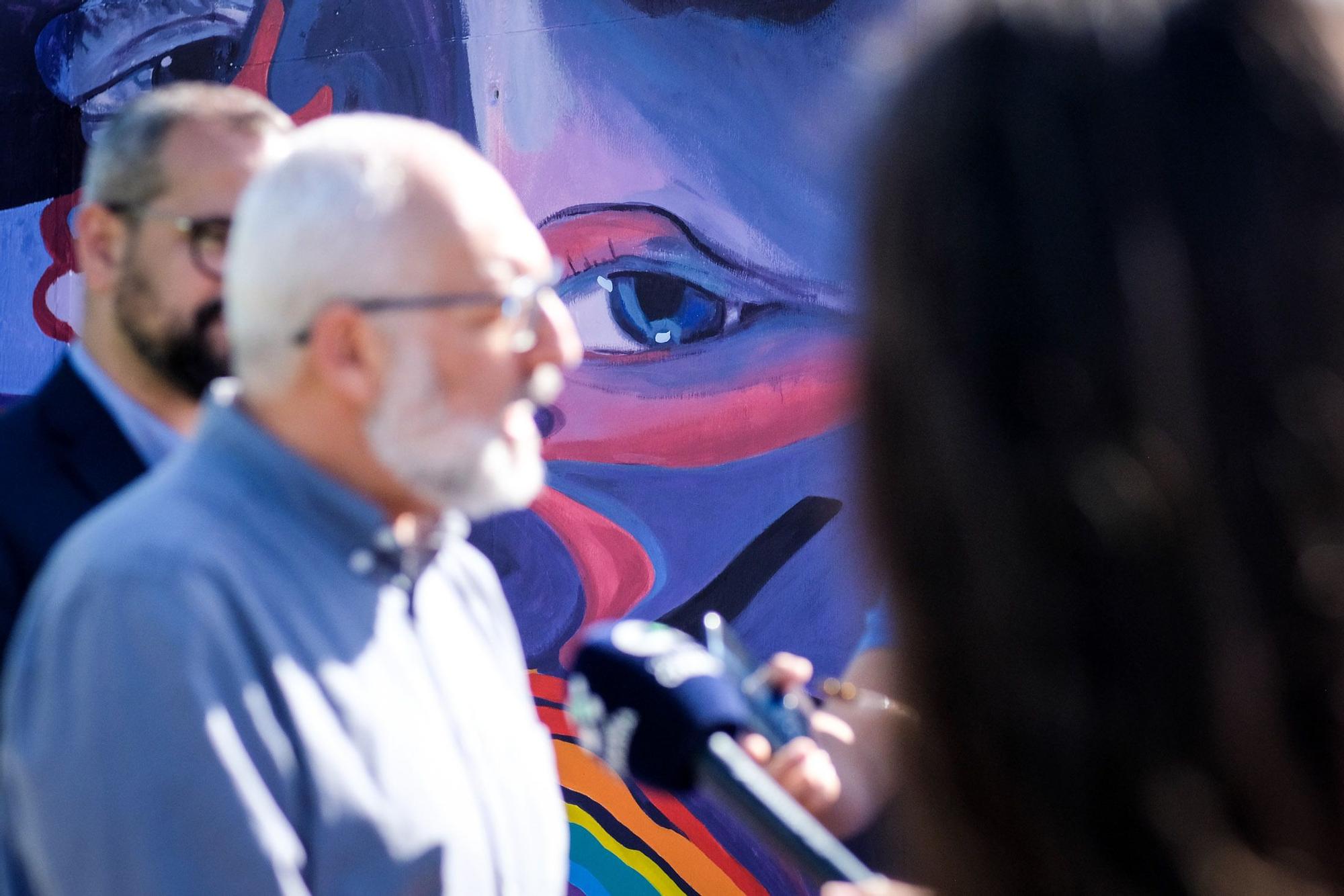 Mural por la igualdad en San Juan