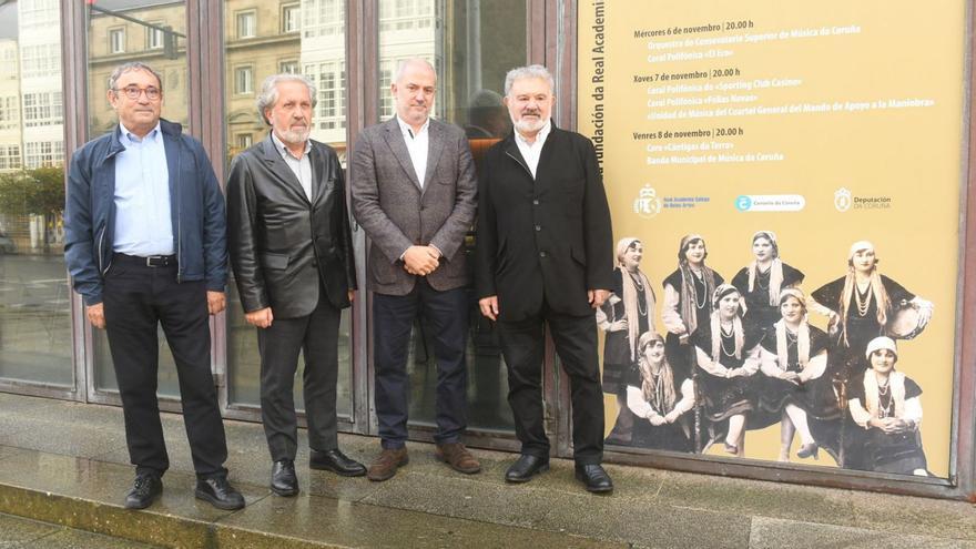 Conciertos para celebrar los 175 años de la Real Academia de Belas Artes