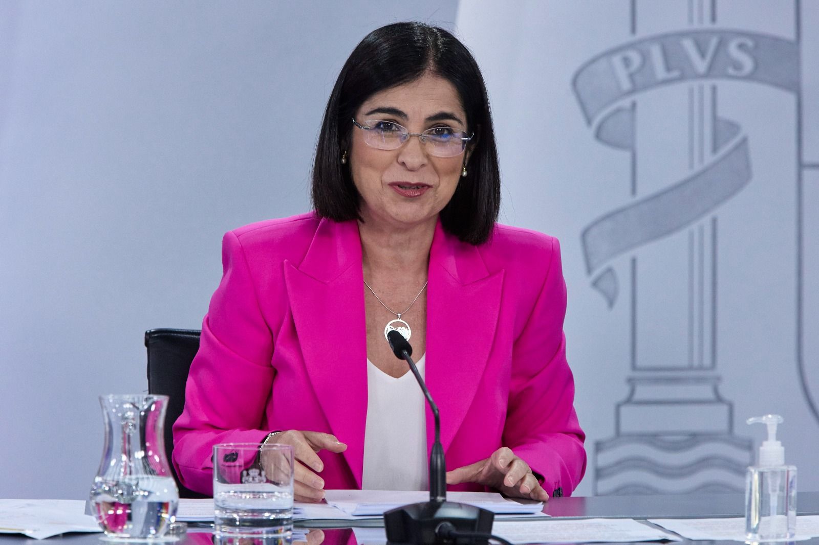 La ministra de Sanidad