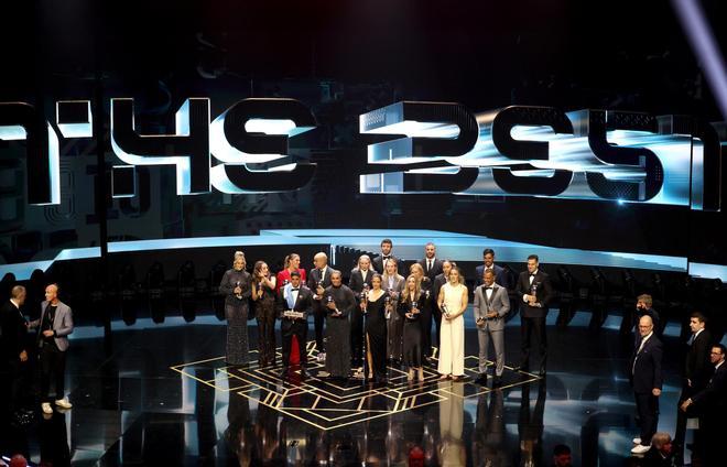 Gala Premios The Best FIFA 2023. Las mejores imágenes de los ganadores.